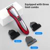Men Cordless Rechargeable Electric Hair Clipper Trimmer Razor Beard Shaver 3 Free Combs For Men