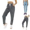 Women's Pants Fashion Loose Casual Solid Color Jeans