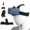 Head-Mounted Mobile Phone Holder First-person Perspective Fixed Bracket New Headband Bracket Gift