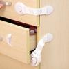 1-20Pcs Child Safety Cabinet Lock Baby Security Protection Drawer Door Cabinet Lock Plastic Protection Kids Safety Door Lock