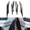 Rear Bumper Lip Practical Carbon Fiber Universal Car Body Sticker Canard Splitter Diffuser Vehicle Supplies