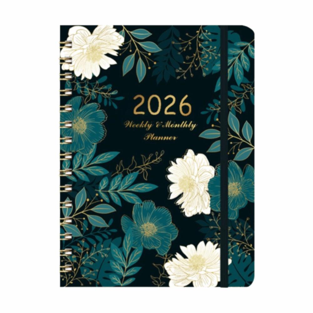 Jan.2026 - Dec.2026 Calendar 2026 Weekly and Monthly Academic Planner High Quality 2026 Planner
