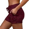 Women's Summer Quick Dry Short Breathable Running Sport Drawstring Shorts Elastic Waist Exercise Fitness Yoga Shorts