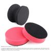 New Car Hand Wax Applicator Pad Kit 3 Inch Dia Sponge For Rubber Tires Exterior