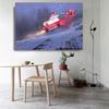 Landscape Canvas Painting Snow Scene Prints Winter Christmas Posters and Prints for Living Room Decoration Home Decor Cuadros