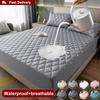 Super Waterproof Bed Fitted Sheet Thicken Mattress Cover Anti-slip Bedspread Quilted Bed Cover Mattress Protector For Home(No Pillowcase)