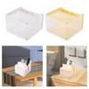 Compact Tissue Storage Box for Home and Office Organization