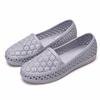 Fashion Flat Shoes Women Hollow Out Slip On Casual Nurse Shoes Summer Loafers Female Sandals Shallow Beach Breathable Classic Round Head