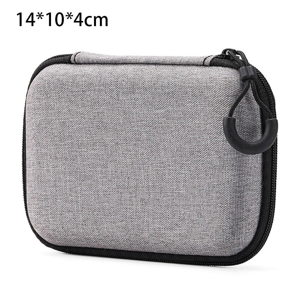 1Pcs For Airpod Zipper Earphone Case Mini Pouch Carrying Bag Durable EVA Storage Bag