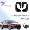 4Pcs Car Front Fender Flares Rear Splash Guards Mud Flaps Mudguards for Mitsubishi Lancer EX 2008 2009 2010 2011 2012 2013