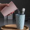 A Double-layer Mouthwash Cup Simple and Durable Face Wash Cup Creative Couple Toothbrush Cup Home Bathroom Accessory