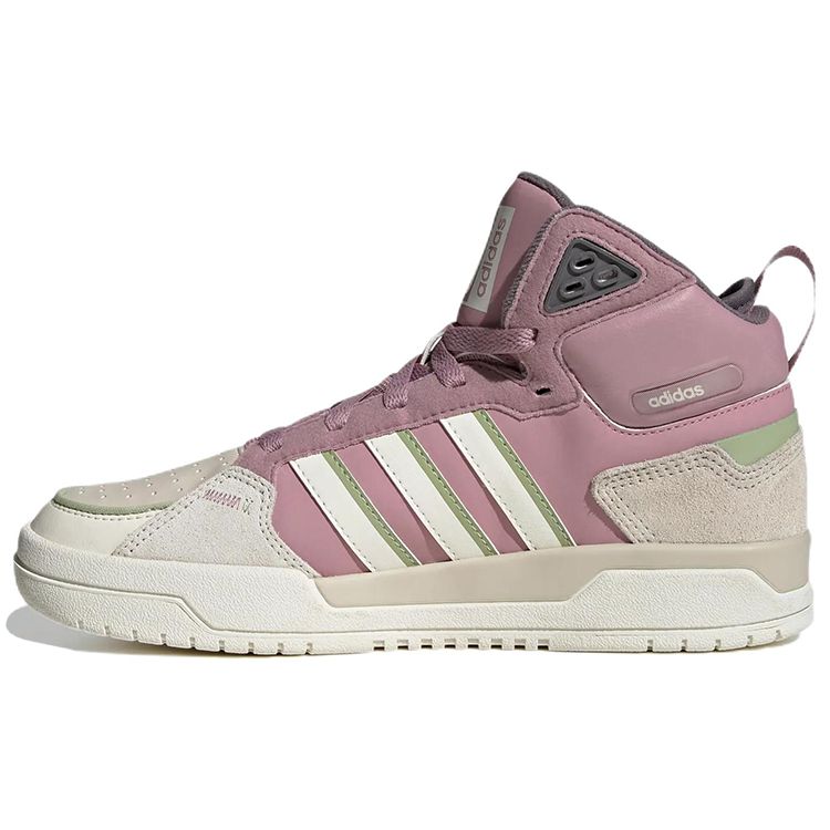 Adidas Neo 100Db Casual Comfortable Trendy Mid-Top Skate Shoes Women Sneakers Pink GY2420