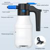 1.5L Electric Foam Sprayer High Pressure Car Wash Water Can 30min Continue Using
