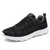 Autumn New Men's Shoes Black Mesh Breathable Sneakers Soft-soled Non-slip Running Shoes Men's Casual Shoes Men's