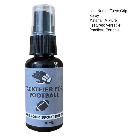 30ml Goalkeeper Glove Grip Spray Soccer Glove Grip Enhancer Tackifier Sprayer for Rugby Gloves Soccer Goalie Gloves Sticky Sprayer