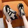 Versatile Thick-soled Heightening Small Casual Sports Shoes Ins Tide Spring 2025 New Popular Dad Shoes Women