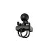 RAM MOUNTS Double with Black U-Clamp 1.5-inch Ball, RAM-235U,