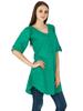 Bollywood Tunic Solid Kurta Indian Designer Women Ethnic Kurti Cotton Top