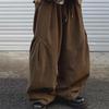 Men's Spring & Autumn Loose Fit Wide-Leg Japanese Straight Pants