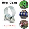 1Pc Hose Clamp Carbon Steel Galvanized Hoop Hose Clamps Adjustable Fixed Clip Fuel Tube Water Pipe Ventilation Pipe Fixing Tool