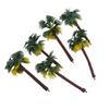 High Quality Plant Garden Rainforest Coconut Landscape Scenery Model Miniature Artificial Palm Tree