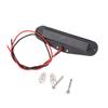 Wilkinson LOW GAUSS Vintage Tone Ceramic Guitar Pickup Black Strat-Style Set,