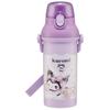 Skater Kuromi Sanrio Water Bottle, 480ml, Child-Friendly, Lightweight, Made In Japan, PSB5SANAG-A
