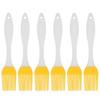 6 шт. силиконовая масляная кисть пищевая термостойкая желтая кухонная кисть для барбекю для выпечки