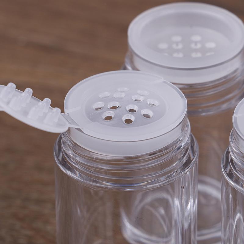 1 Pcs 10Ml White Empty Cosmetic Bottle Sifter Jars Container Screw Lid Makeup