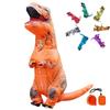 REKUCCI Tyrannosaurus Rex Dinosaur Inflatable Dinosaur Costume for Adults and Perfect for Cultural and Events Size Costume, Halloween, Children,