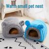 Cozy Winter Nest for Small Pets: Hamster, Guinea Pig, Hedgehog, Sugar Glider.