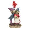 [Q1891] - Figurine 'Pixie Couple' Love - 14x8x4 Cm