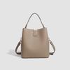 Handbag Women's New Trendy Bucket Bag Soft Leather Niche Versatile Textured Messenger Bag