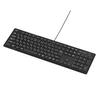 Sanwa Supply Wired USB Slim Keyboard 109 Keys Japanese Layout Thin Membrane Black SKB-SL16BK