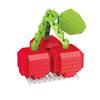 DIY Fruit Mini Building Blocks Apple Banana Cherry 3D Model Home Decorations Children Educational Assembly Toys Boys Girls Gifts