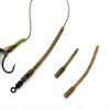 20PCS Carp Fishing Accessories Hook Sleeve Anti Tangle Sleeves Line Aligner for Carp Fishing Rig Hair Ronnie Rig Terminal Tackle