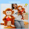 Monkey Toys Plush French Fries Golden Monkey Cartoon Animals Fill Doll Gift Toy