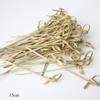 100pcs Bar Tool Bamboo Knot Disposable Bamboo Knot Skewers Household Fruit Forks