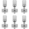 6 Pcs Surfboard Fin Screws, No Tool Stainless Steel Thumb Fin Screw For SUP Surf Longboard Paddleboard And SUP Center Fin Adapters Surfing Accessories