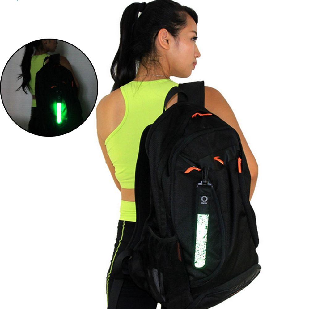 Flash Glowing LED Reflective Light Backpack Hanging Lights Arm Belt Band Luminous Armband