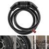 Anti-Theft Bicycle Combination Lock Rust Resistant Easy To Use Compact Size Mountain Bike 4-Digit Password Lock
