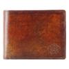 Bifold Wallet Genuine Leather Patina Patina Made In Japan Mini Wallet Cowhide Leather Brown [Orobianco] Men's ORS-072209