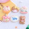 Food & Play DIY Cream Glue Phone Case Material: Hairpin, Hair Band, Jewelry Resin Accessories