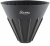 RIVERS Coffee Dripper, Cave, Reversible, Black