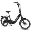 SPATIAL Sprite City Adult E-Bike With TowSeat 250W Motor 50KM Range 7-Speed IPX6 Waterproof 20 Inch Road Tires Outdoor Riding Electric Bicycle