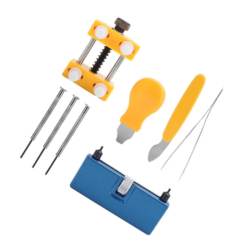 8 шт. Инструмент для снятия задней крышки корпуса часов Инструмент для ремонта часов Инструмент для замены батареи