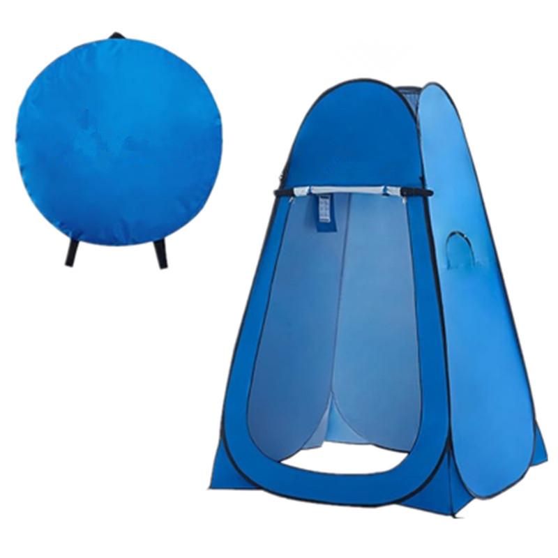 Pop Up Outdoor Camping Tent Shower Beach Tent Simple Bath Cover Changing Fitting Room Mobile Toilet Fishing Photography Tent