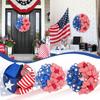Independence Day Garland Door Hanging Fabric Home Decor Garland Hanging Tag