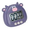 Digital Kitchen Timer Countup Countdown Cartoon Animal Sound Flash Alert Easy Operation with Stand