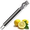 Lemon Peeler Stainless Steel Lemon Zester Grater Lime Orange Citrus Fruit Grater Peeling Knife Kitchen Bar Tools Accessories